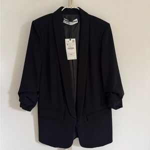Zara Classic Black Women's Blazer - NWT!